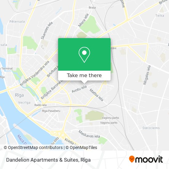 Dandelion Apartments & Suites map