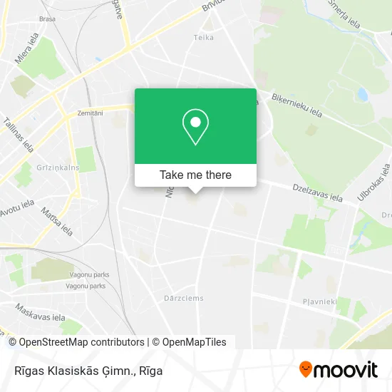 Rīgas Klasiskās Ģimn. map