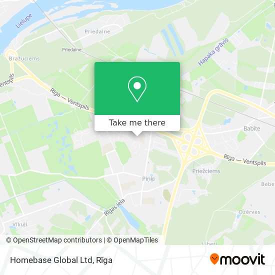 Homebase Global Ltd map
