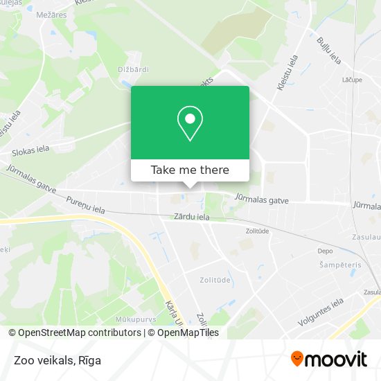Zoo veikals map
