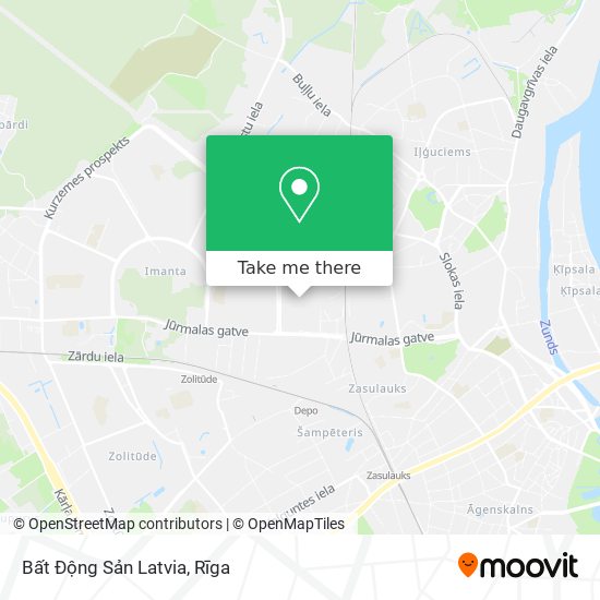 Bất Động Sản Latvia map