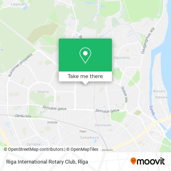 Карта Riga International Rotary Club