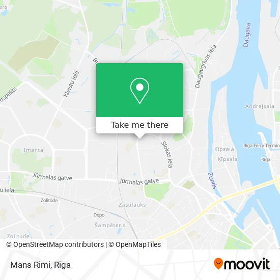 Карта Mans Rimi