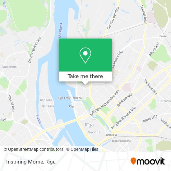 Inspiring Mome map