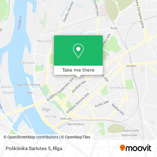 Poliklinika Sarlotes 5 map