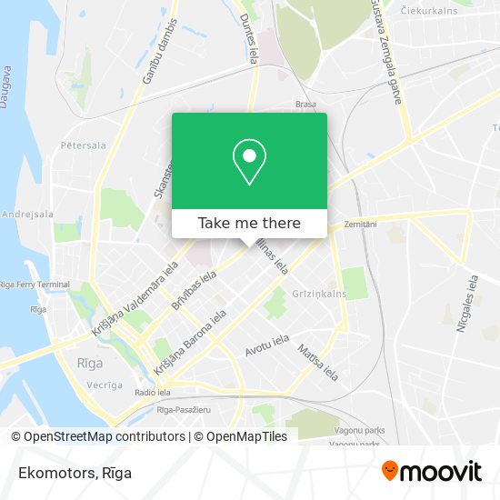 Ekomotors map