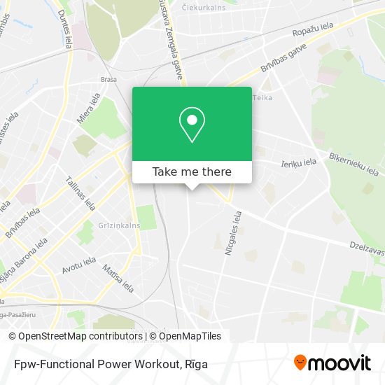 Fpw-Functional Power Workout map