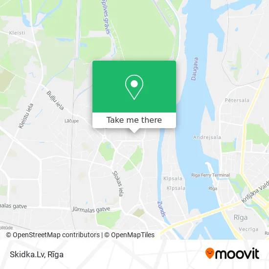 Карта Skidka.Lv
