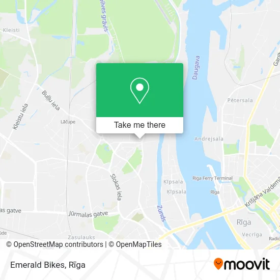 Карта Emerald Bikes