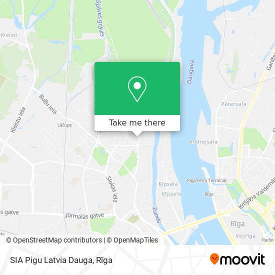 SIA Pigu Latvia Dauga map