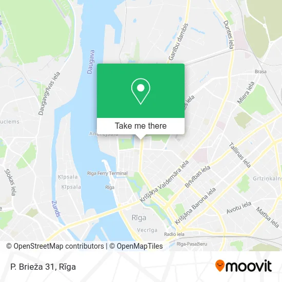 P. Brieža 31 map