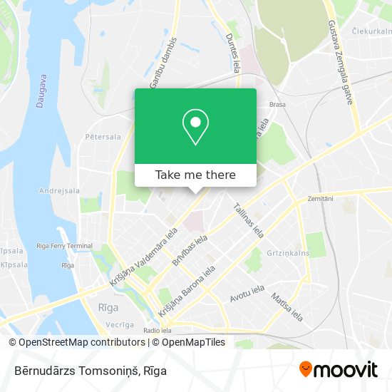 Bērnudārzs Tomsoniņš map