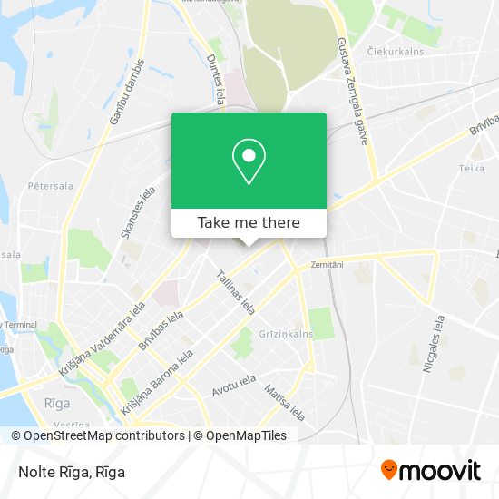Nolte Rīga map