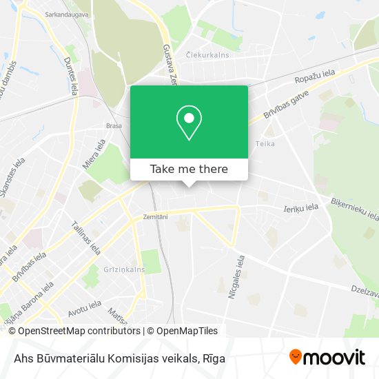 Ahs Būvmateriālu Komisijas veikals map