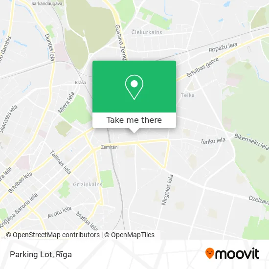 Карта Parking Lot
