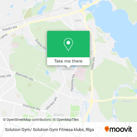 Solution Gym/ Solution Gym Fitnesa klubs map