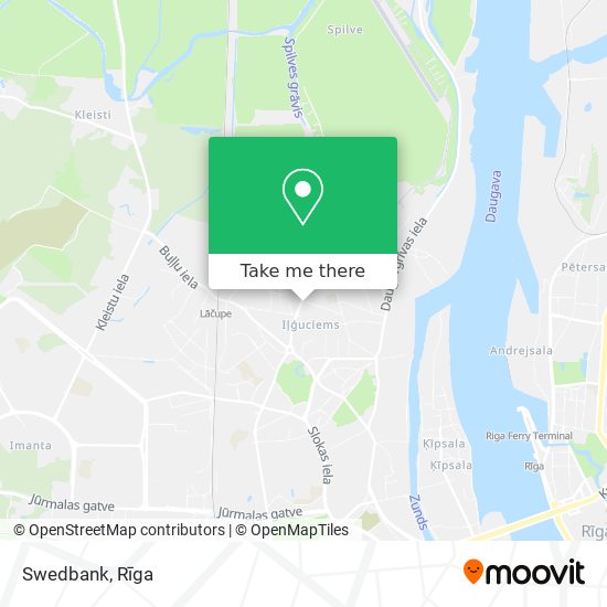 Swedbank map