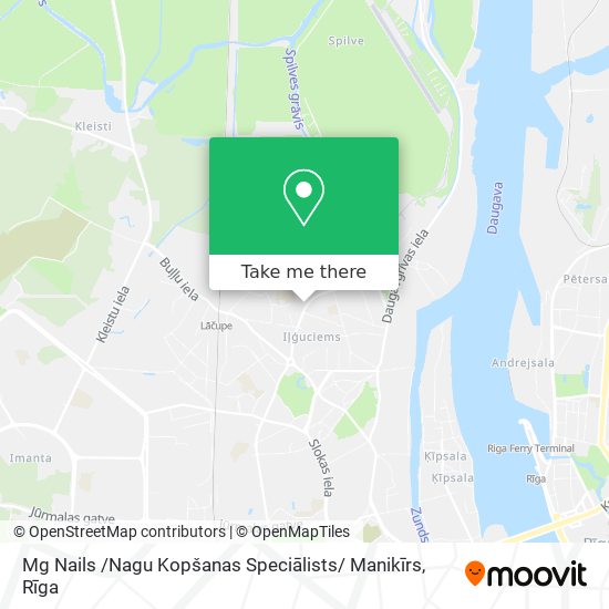 Карта Mg Nails /Nagu Kopšanas Speciālists/ Manikīrs