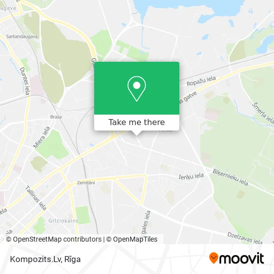 Карта Kompozits.Lv