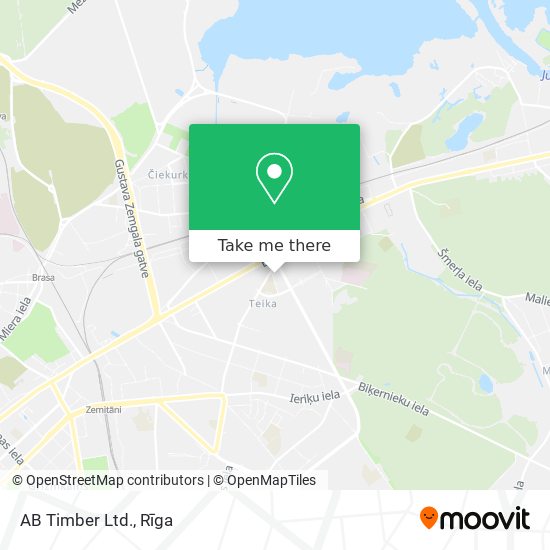 AB Timber Ltd. map