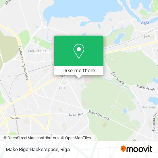 Make Rīga Hackerspace map