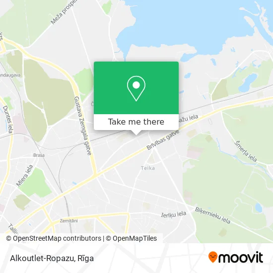 Alkoutlet-Ropazu map