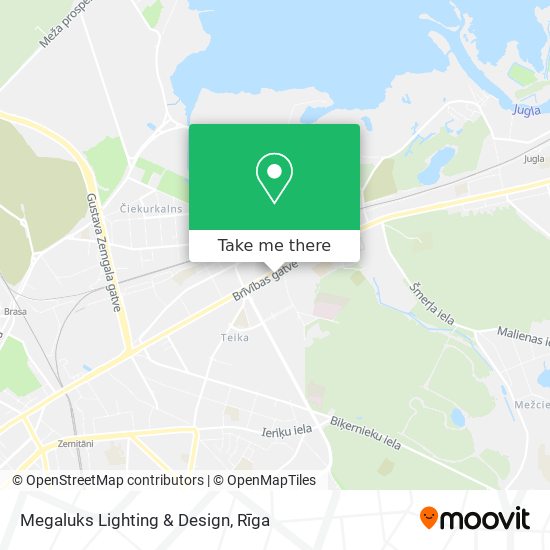 Карта Megaluks Lighting & Design