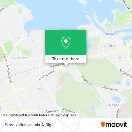 Stradivarius-veikals-A map