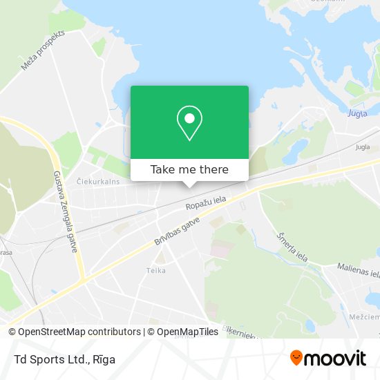 Карта Td Sports Ltd.