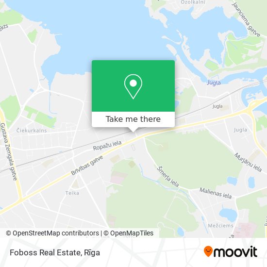 Foboss Real Estate map