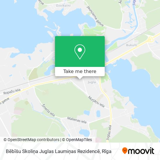 Bēbīšu Skoliņa Juglas Laumiņas Rezidencē map