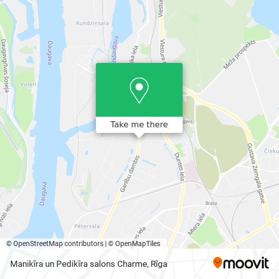 Manikīra un Pedikīra salons Charme map