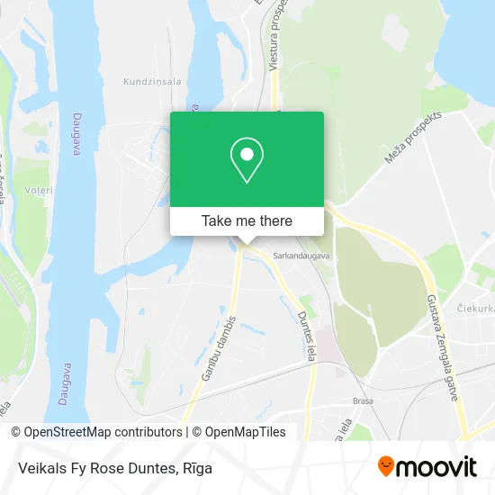 Veikals Fy Rose Duntes map