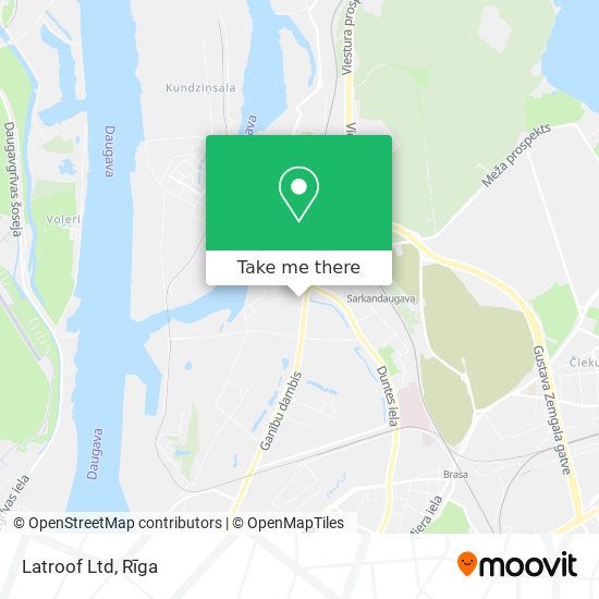 Latroof Ltd map