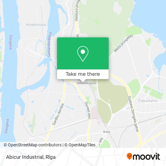 Abicur Industrial map
