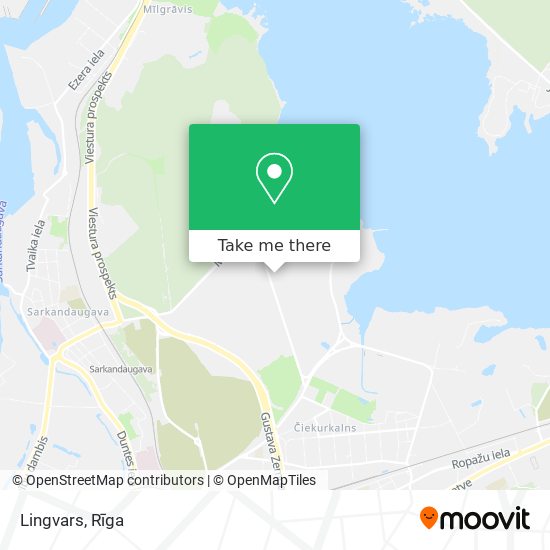 Lingvars map