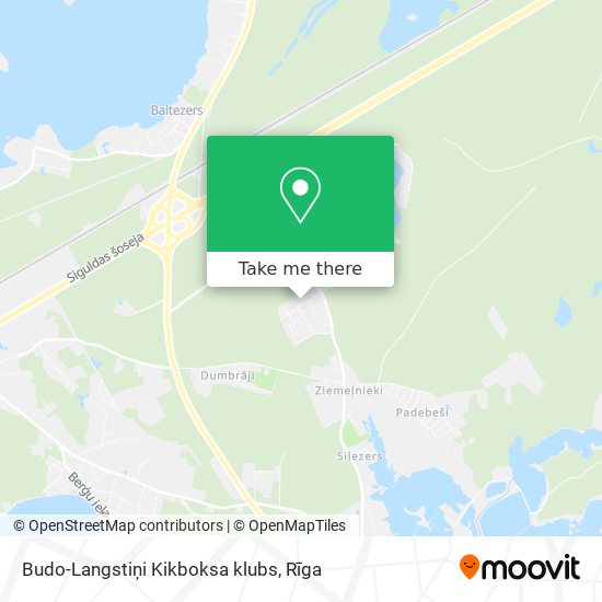 Budo-Langstiņi Kikboksa klubs map