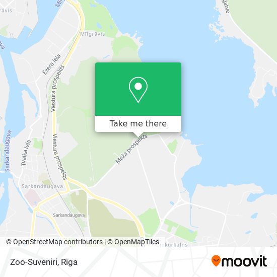 Zoo-Suveniri map
