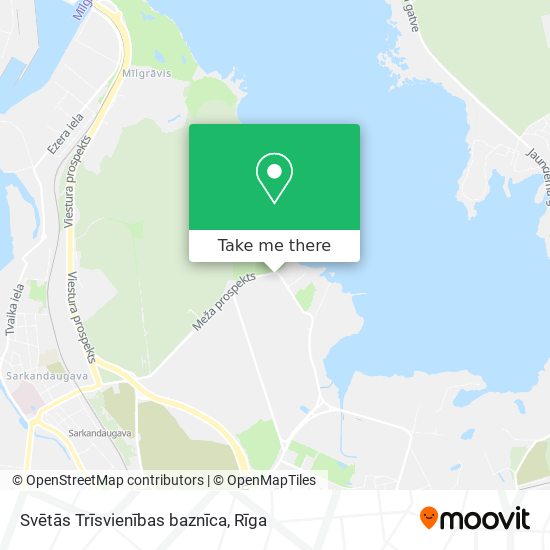 Svētās Trīsvienības baznīca map