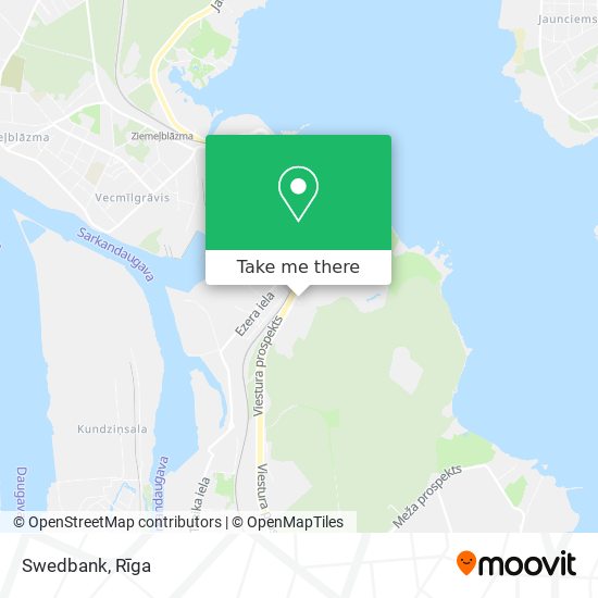 Swedbank map