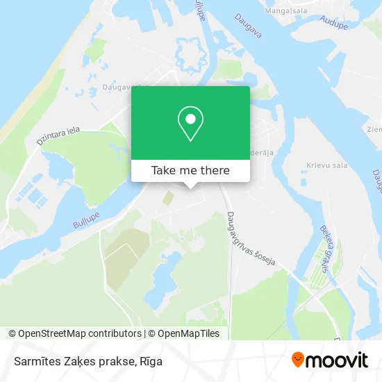 Карта Sarmītes Zaķes prakse