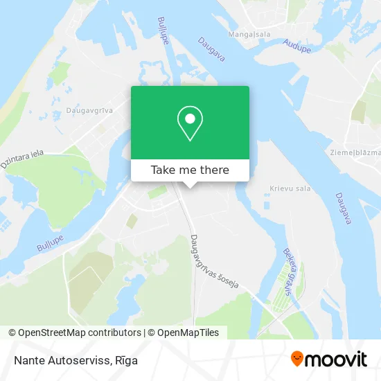 Карта Nante Autoserviss