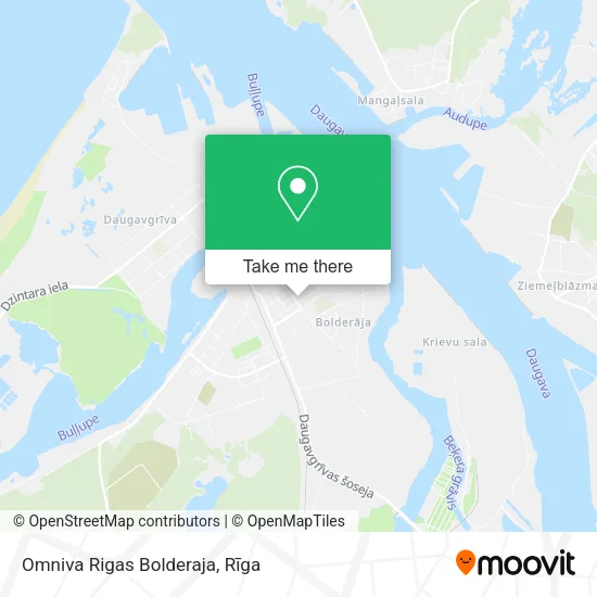 Карта Omniva Rigas Bolderaja