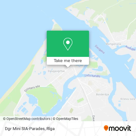 Карта Dgr Mini SIA-Parades