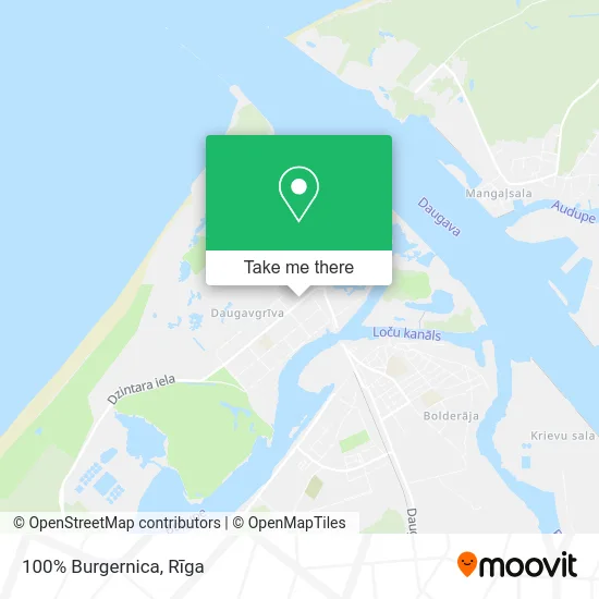 Карта 100% Burgernica