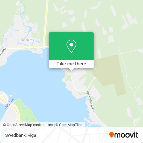 Swedbank map