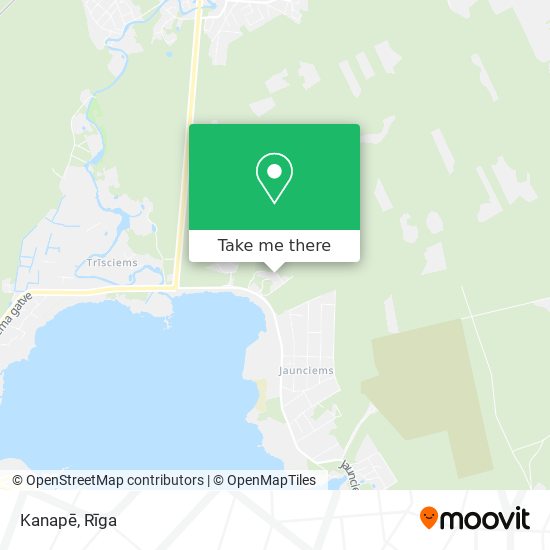 Kanapē map