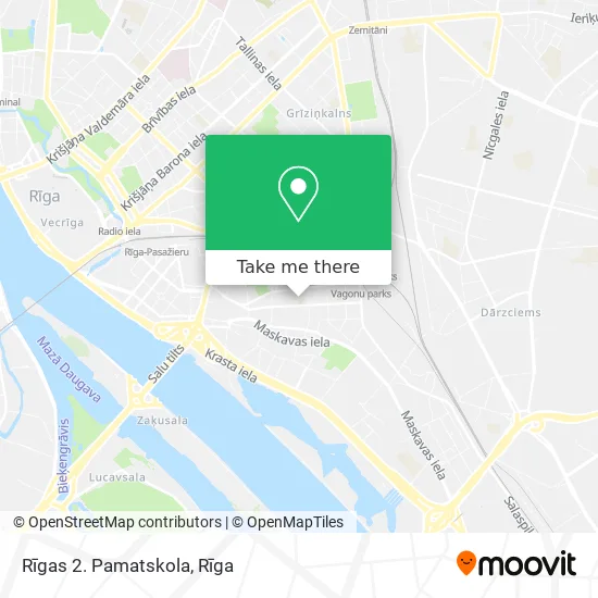 Rīgas 2. Pamatskola map