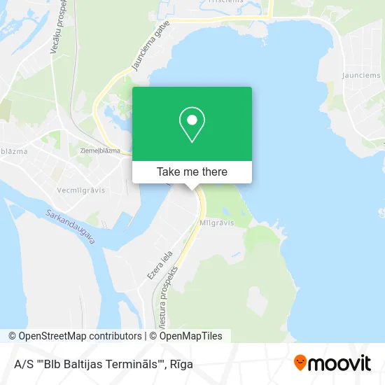 Карта A/S ""Blb Baltijas Termināls""