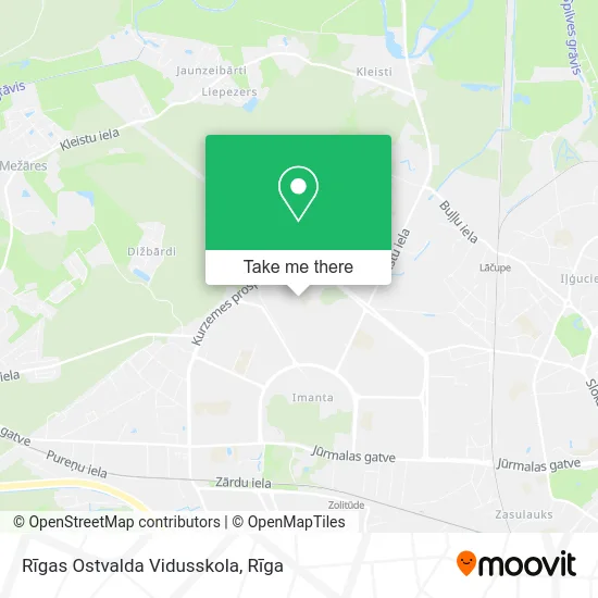 Rīgas Ostvalda Vidusskola map